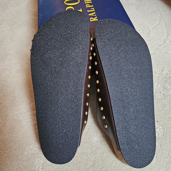 Ralph Lauren Slides Leather - Picture 4 of 11